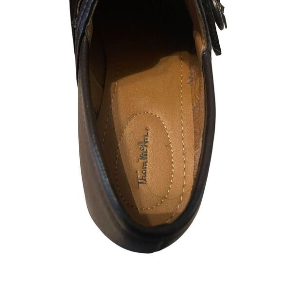 New Thom McAn Womens Dark Brown Leather Gennie Clogs Size 9 W - Picture 9 of 15